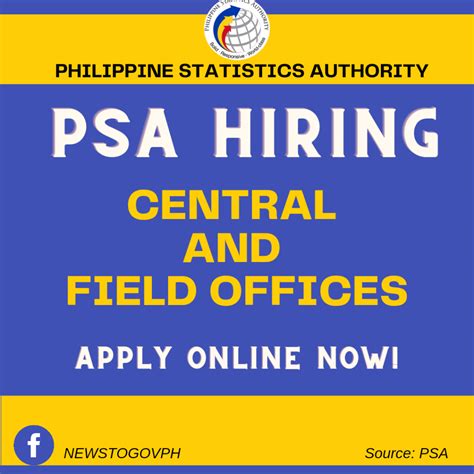 government ph psa hiring|PSA Job Opportunities: 273 Vacant Positions Nationwide.